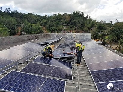 Soltec dona equipamiento solar a Puerto Rico tras el huracán María