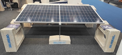Solarbloc vende su tecnología española de soportes fotovoltaicos de hormigón en Alemania