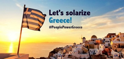 Greenpeace quiere llevar energía solar a los griegos más golpeados por la crisis