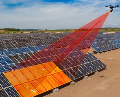 TSO recurre a los drones para optimizar y repotenciar plantas solares