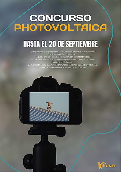UNEF lanza la II edición del Concurso de Fotografía PHOTOvoltaica
