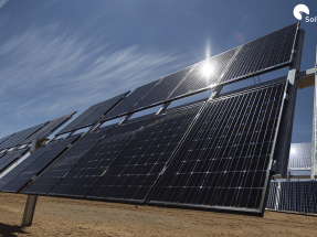 Seguidores solares únicos para una planta fotovoltaica única
