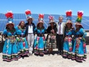 La Huayca: Se inaugura la primera etapa de una planta solar fotovoltaica
