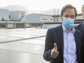 Inauguran un sistema fotovoltaico en las sedes del Ministerio de Minas y Energía