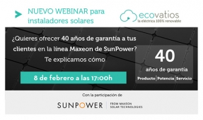 ecovatios te explica cómo ofrecer la nueva garantía de 40 años para los productos de Maxeon de SunPower