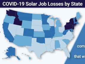Alertan de que el coronavirus ha provocado la pérdida de 65 mil puestos de trabajo en la industria solar