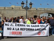 Los trabajadores de Gadir Solar negocian su despido