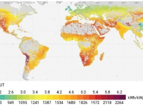 Entre los países con “excelentes condiciones para la energía solar fotovoltaica”, según el Banco Mundial