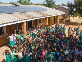 Energía solar para una escuela de Malawi