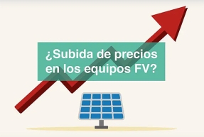 ¿Por qué subirán los precios de los equipos fotovoltaicos?