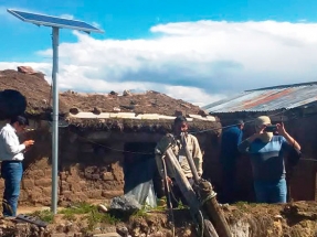 Instalan 6.000 paneles fotovoltaicos en zonas rurales