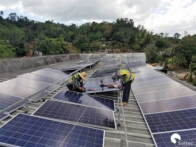 Soltec dona equipamiento solar tras el huracán María