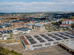 Solarwatt instala en los techos de la estación del tranvía de Dresde 1.000 módulos fotovoltaicos