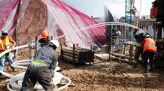 Obra Arroyo Bodonal Tres Cantos Madrid