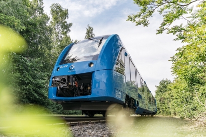 Los trenes de hidrógeno de Alstom ya llevan un año y medio circulando con pasajeros. Y sin problema.
