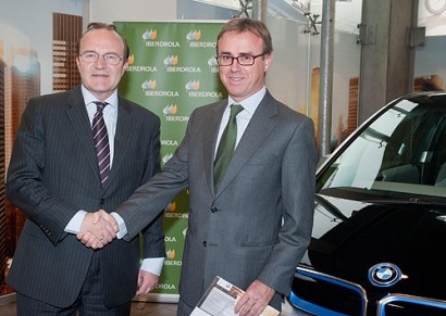 BMW e Iberdrola firman un acuerdo para impulsar la movilidad eléctrica en España