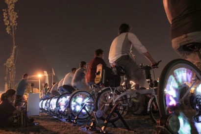 Ciclo de cine ambiental con energía a pedal