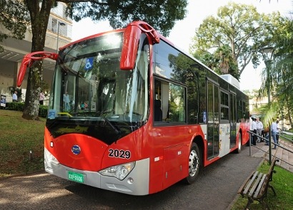 Campinas: Diez buses eléctricos para la flota de transporte público