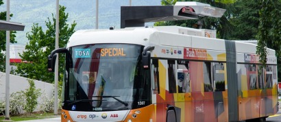 Ginebra tendrá autobuses eléctricos que recargarán sus baterías en 15 segundos