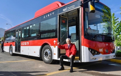 Santiago: Inauguran la primera terminal de América Latina exclusiva para buses eléctricos