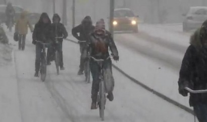 Casi el 25% de los holandeses va a trabajar en bicicleta