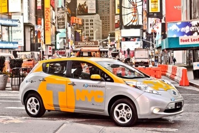 Nueva York quiere que un tercio de sus taxis sean eléctricos en 2020