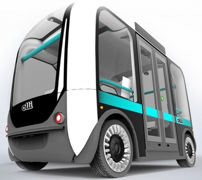 Eléctrico, sin conductor, impreso en 3D ¿el autobús urbano del futuro?