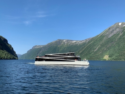 La naviera The Fjords suma un tercer buque eléctrico a su flota
