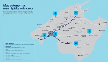 Mallorca: seis puntos de recarga rápida a menos de 30 kilómetros de cualquier punto de la isla