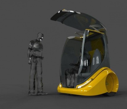 Una empresa sevillana ultima su prototipo de taxi eléctrico no tripulado