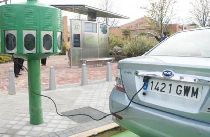 Alcorcón ya tiene punto de recarga para vehículos eléctricos