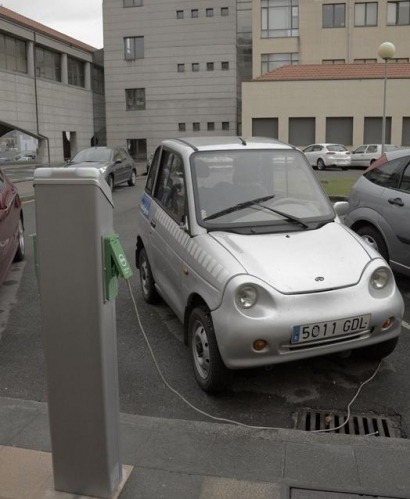 Gijón estrena parque de recarga para vehículos eléctricos