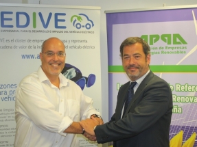 APPA y Aedive firman un acuerdo para impulsar el vehículo eléctrico sostenible