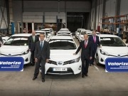 Valoriza renueva su flota con 17 híbridos Toyota
