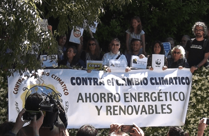 Más de 400 organizaciones españolas se unen para luchar por el clima