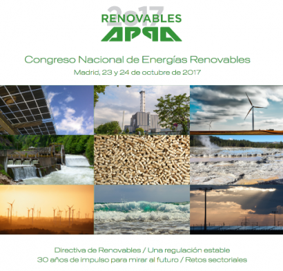 APPA convoca el I Congreso Nacional de Energías Renovables