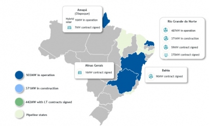 Rio Grande do Norte: Voltalia asegura un PPA para el parque eólico VSM 3, de 150 MW, que ha comenzado a construir