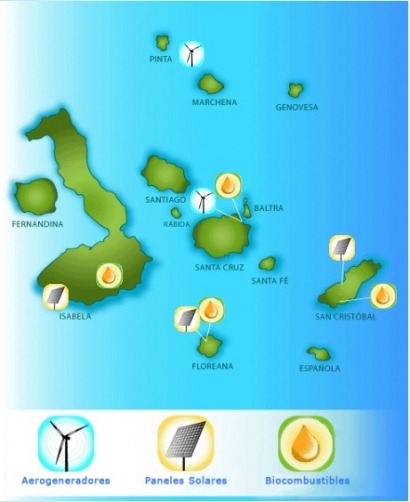 Galápagos: El Gobierno convoca licitación para el proyecto fotovoltaico con almacenamiento Conolophus, de 14,8 MWp