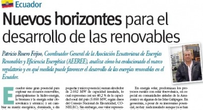 Nuevos horizontes para el desarrollo de las renovables