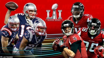 Los New England Patriots y los Atlanta Falcons juegan el Super Bowl con energía renovable