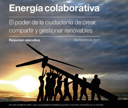 Más del 30% de los españoles quiere consumir electricidad renovable y en manos de los ciudadanos