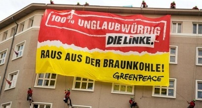 Greenpeace señala las contradicciones internas de la izquierda alemana