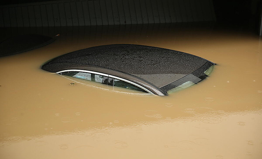 Inundaciones en Westfalia. Alemania. Greenpeace