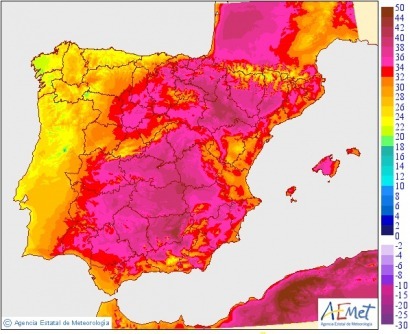 La ola de calor dispara la demanda eléctrica