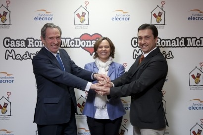 Elecnor dona 300.000 euros a la Casa Infantil Ronald McDonald de Madrid