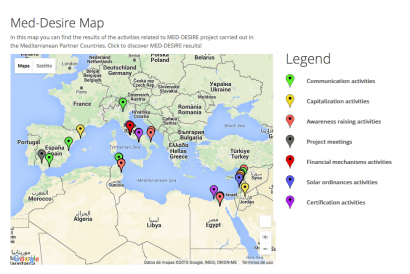 Oportunidades para el sector renovable andaluz en los países mediterráneos