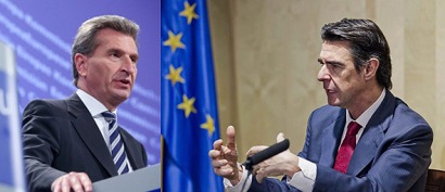 Soria y Oettinger en Bruselas el 4 de diciembre: busca las diez diferencias