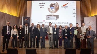 Esade Creapolis, Anpier, Tomás Padrón y el equipo de Holtrop, Premios Solar 2015