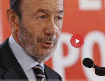 Rubalcaba: “El PP apuesta por la energía nuclear, nosotros por las renovables”