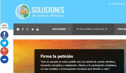 La Fundación Renovables se suma a la campaña Ley de Cambio Climático Ya¡¡